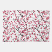 Cherry Blossom Muster Geschirrtuch (Horizontal)