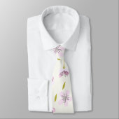 Cherry Blossom Muster Krawatte (Gebunden)