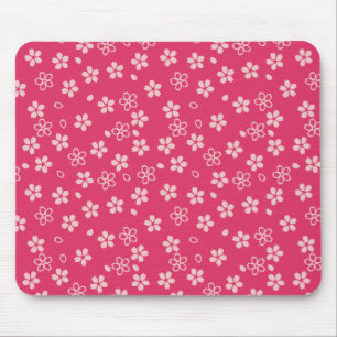 Cherry Blossom-Muster Mousepad