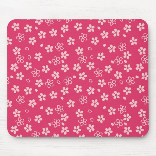 Cherry Blossom-Muster Mousepad (Vorne)
