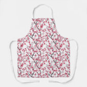 Cherry Blossom Muster Schürze (Vorderseite)