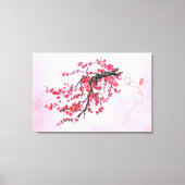 Cherry Blossom Mutter Canvas Print (verschiedene G Leinwanddruck (Vorderseite)