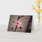 Cherry Blossom Muttertagskarte Karte (Gelbe Blume)
