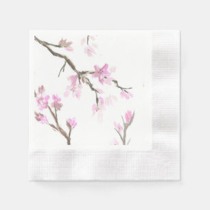 Cherry Blossom Napkins Serviette