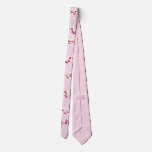 Cherry Blossom Neck Tie Krawatte (Rückseite)