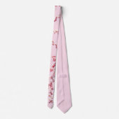 Cherry Blossom Neck Tie Krawatte (Rückseite)