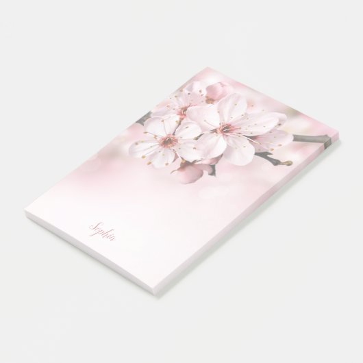Cherry Blossom Note Pads Post-it Klebezettel (angewinkelt)
