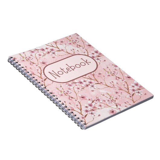 Cherry Blossom-Notebook Notizblock (Rechte Seite)