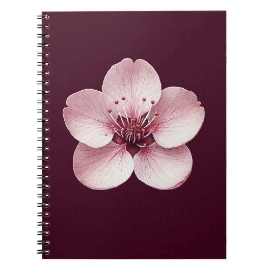 Cherry Blossom-Notebook Notizblock (Vorderseite)