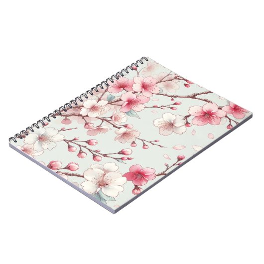 Cherry Blossom Notizblock (Linke Seite)