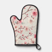 Cherry Blossom Ofenhandschuh (Vorderseite)