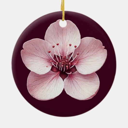Cherry Blossom Ornament (Hinten)