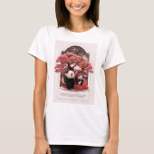 Cherry Blossom Panda T-Shirt (Vorderseite)