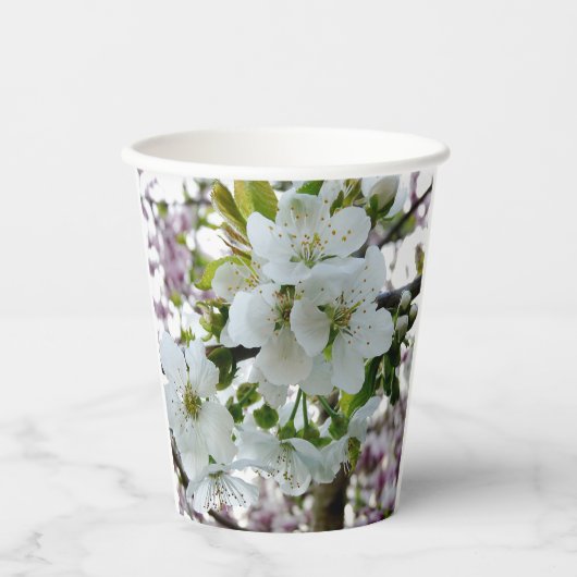 Cherry Blossom Paper Cups Pappbecher (Vorderseite)
