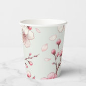 Cherry Blossom Pappbecher (Rückseite)