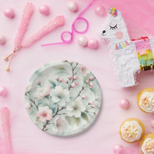 Cherry Blossom Pappteller (Party)