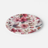 Cherry Blossom Pappteller (Schrägansicht)