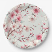Cherry Blossom Pappteller (Vorderseite)