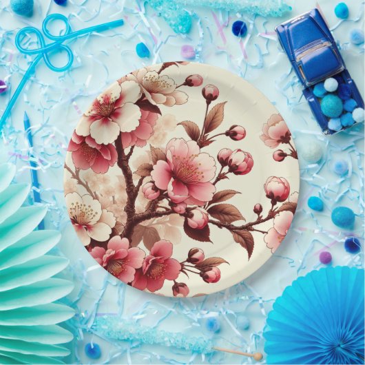Cherry Blossom Pappteller (Party)