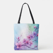 Cherry Blossom Paradise Tasche (Rückseite)