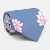 Cherry Blossom Pastel Pattern Krawatte (Gerollt)