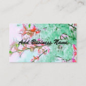 Cherry Blossom Personalisierte lokale Visitenkarte (Vorderseite)