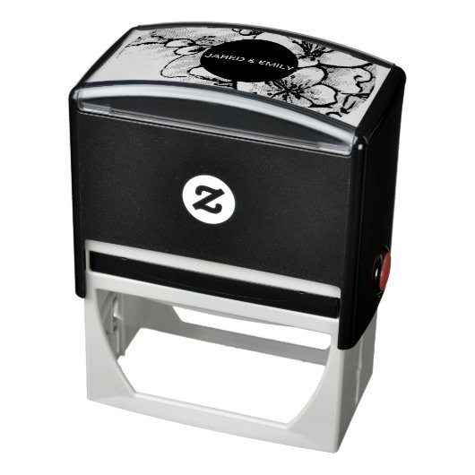 Cherry Blossom Personalisierte, selbstgefällige Br Permastempel (Produkt)