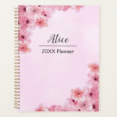 Cherry Blossom personalize Plananner Planer (Vorderseite)