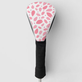 Cherry Blossom Petals Muster Golf Headcover