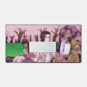 Cherry Blossom Picnic Schreibtischunterlage (Tastatur & Maus)