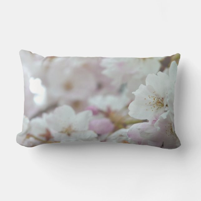 Cherry Blossom Pillows Frühlingsblumen Kissen (Vorderseite)