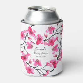 Cherry Blossom Pink Blume Baby Shower Girl Dosenkühler