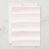 Cherry Blossom Pink Brautparty Einladung (Rückseite)