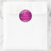 Cherry Blossom Pink Brautparty Sticker (Tasche)