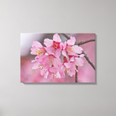 Cherry Blossom Pink Pastel Bouquet Poster Leinwanddruck (Vorderseite)
