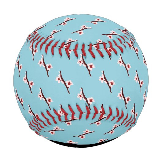 Cherry Blossom, Pink Sakura, Ihr Name Baseball (Rückseite)
