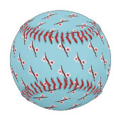Cherry Blossom, Pink Sakura, Ihr Name Baseball (Vorderseite)