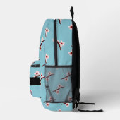 Cherry Blossom, Pink Sakura, Ihr Name Bedruckter Rucksack (Rechts)