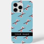Cherry Blossom, Pink Sakura, Ihr Name Case-Mate iPhone Hülle (Rückseite)