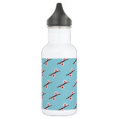 Cherry Blossom, Pink Sakura, Ihr Name Edelstahlflasche (Links)