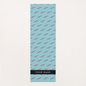 Cherry Blossom, Pink Sakura, Ihr Name Yogamatte (Vorderseite)