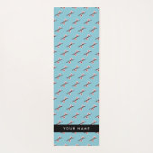 Cherry Blossom, Pink Sakura, Ihr Name Yogamatte (Rückseite)