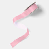 Cherry Blossom Pink Satin Ribbon Satinband (Rückseite)
