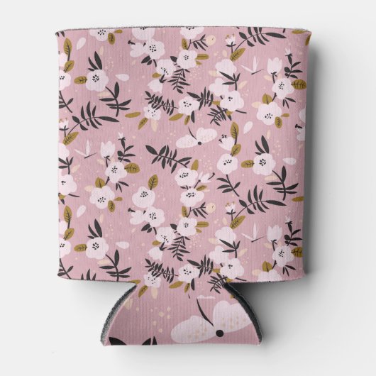 Cherry Blossom Pink: zender Frühling Dosenkühler (Vorderseite)