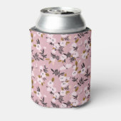 Cherry Blossom Pink: zender Frühling Dosenkühler (Kanne Rückseite)