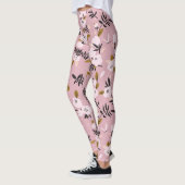 Cherry Blossom Pink: zender Frühling Leggings (Links)