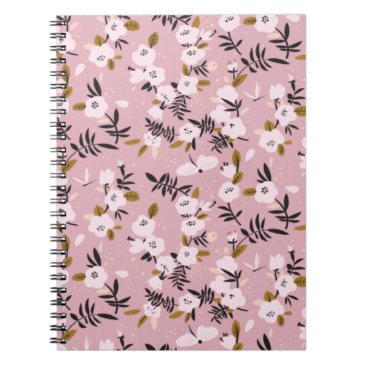 Cherry Blossom Pink: zender Frühling Notizblock (Vorderseite)