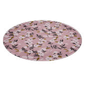 Cherry Blossom Pink: zender Frühling Schneidebrett (Ecke)