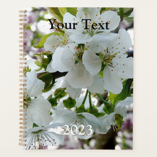 Cherry Blossom Planner Planer (Vorderseite)