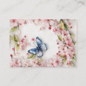 Cherry Blossom Platzkarte (Rückseite)